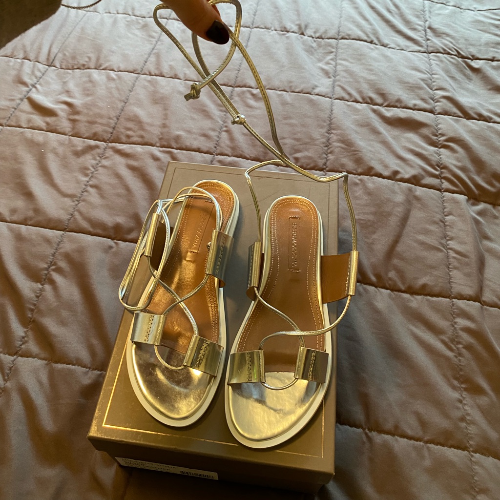 Bcbgmaxazria Vitalia Sandals 37.5 New In Box